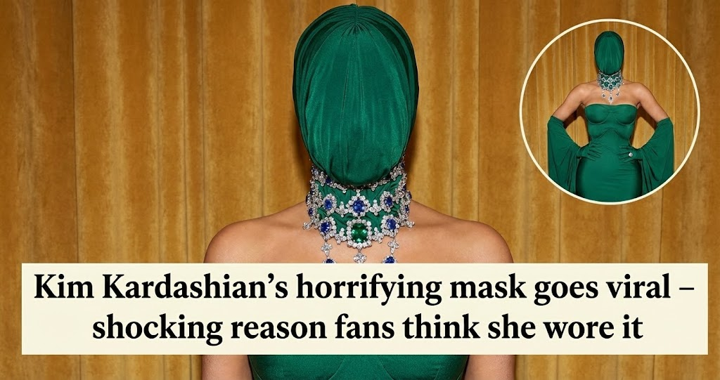 Kim Kardashian’s Bizarre Mask Sent the Internet Into a Frenzy — And Everyone Had a Theory